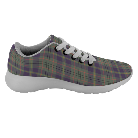 Image of Tartan Sneakers - Tailyour Weathered Scotland | Unisex Tartan Running Shoes | Sneakers Men & Women Tartan Shoes