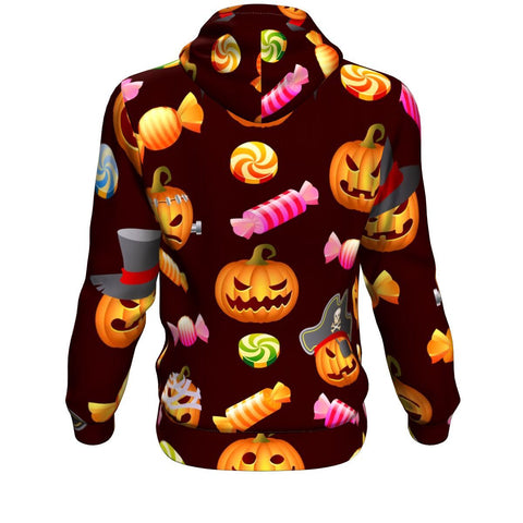 Image of Candy Sweet Halloween Hoodie Over Print - shirtskishirt