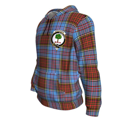 Image of Anderson Modern ScottishShop Clan Tartan Hoodie - shirtskishirt