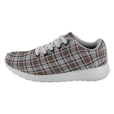 Image of ScottishShop Tartan Sneakers Borthwick Scotland Running Shoes - shirtskishirt