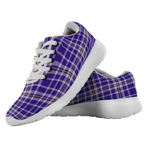 Tartan Sneakers - Ochterlony Scotland | Unisex Tartan Running Shoes | Sneakers Men & Women Tartan Shoes