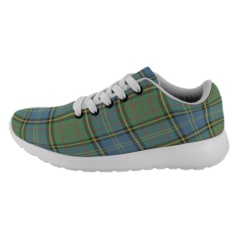 Image of Tartan Sneakers - MacMillan Hunting Ancient Scotland | Unisex Tartan Running Shoes | Sneakers Men & Women Tartan Shoes