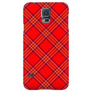 Burnett Modern Scottish Plaid Tartan Phone Case - shirtskishirt