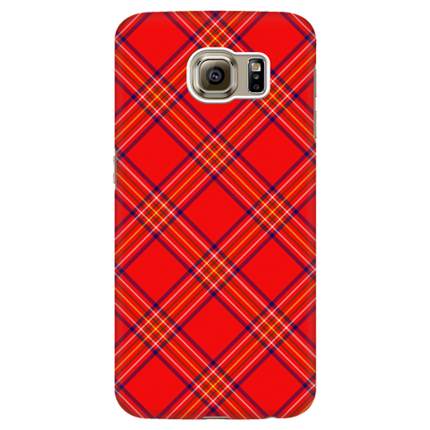 Image of Burnett Modern Scottish Plaid Tartan Phone Case - shirtskishirt