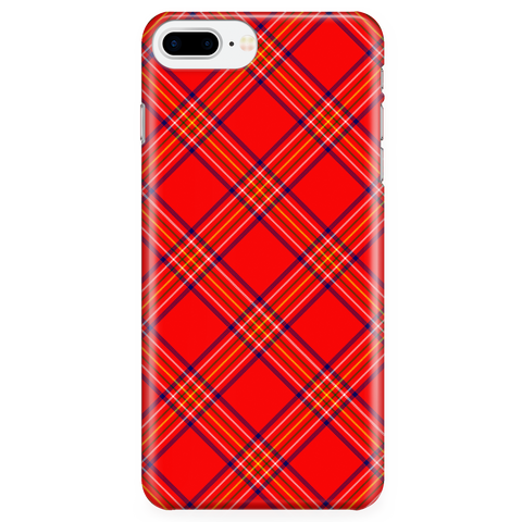 Image of Burnett Modern Scottish Plaid Tartan Phone Case - shirtskishirt