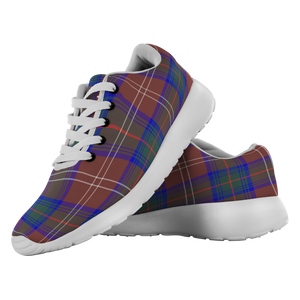 ScottishShop Tartan Sneakers Chisholm Hunting Modern Scotland Tartan Running Shoes - shirtskishirt