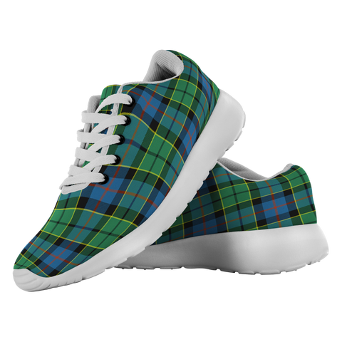 Image of ScottishShop Tartan Sneakers Forsyth Ancient Scotland Tartan Running Shoes - shirtskishirt