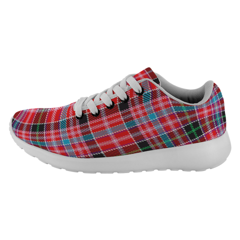 Image of Tartan Sneakers - Straiton Scotland | Unisex Tartan Running Shoes | Sneakers Men & Women Tartan Shoes