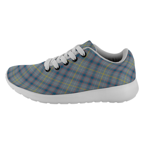 Image of ScottishShop Tartan Sneakers Boswell Scotland Running Shoes - shirtskishirt