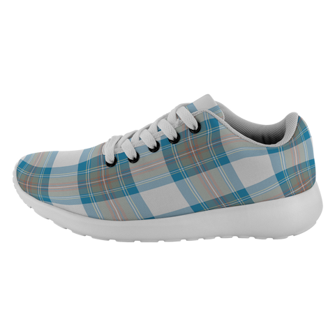 Image of Tartan Sneakers - Stewart Muted Scotland | Unisex Tartan Running Shoes | Sneakers Men & Women Tartan Shoes