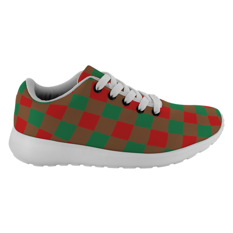 Image of Tartan Sneakers - Moncreiffe Scotland | Unisex Tartan Running Shoes | Sneakers Men & Women Tartan Shoes