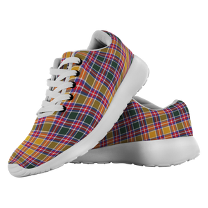 Tartan Sneakers - Jacobite Scotland | Unisex Tartan Running Shoes | Sneakers Men & Women Tartan Shoes