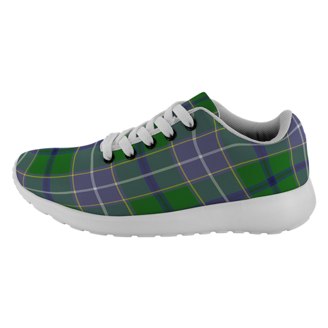 Image of Tartan Sneakers - Wishart Hunting Scotland | Unisex Tartan Running Shoes | Sneakers Men & Women Tartan Shoes