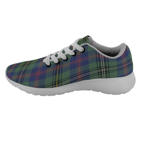 Image of Tartan Sneakers - Wood Scotland | Unisex Tartan Running Shoes | Sneakers Men & Women Tartan Shoes