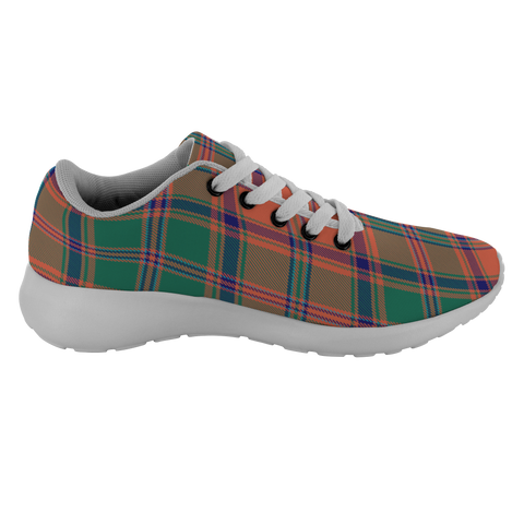 Image of Tartan Sneakers - Stewart Of Appin Ancient Scotland | Unisex Tartan Running Shoes | Sneakers Men & Women Tartan Shoes