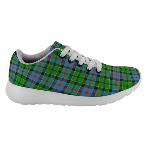 Image of ScottishShop Tartan Sneakers Forsyth Scotland Tartan Running Shoes - shirtskishirt