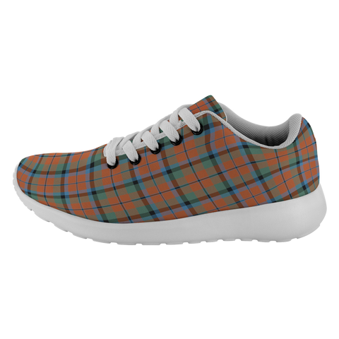 Image of Tartan Sneakers - MacNaughten Ancient Scotland | Unisex Tartan Running Shoes | Sneakers Men & Women Tartan Shoes