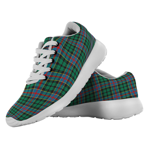 Image of ScottishShop Tartan Sneakers Byres Scotland Running Shoes - shirtskishirt