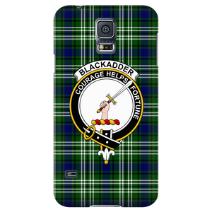 Blackadder Scottish Clan Tartan Phone Case - shirtskishirt