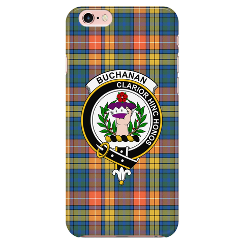 Image of Buchanan Ancient Scottish Clan Tartan Phone Case - shirtskishirt