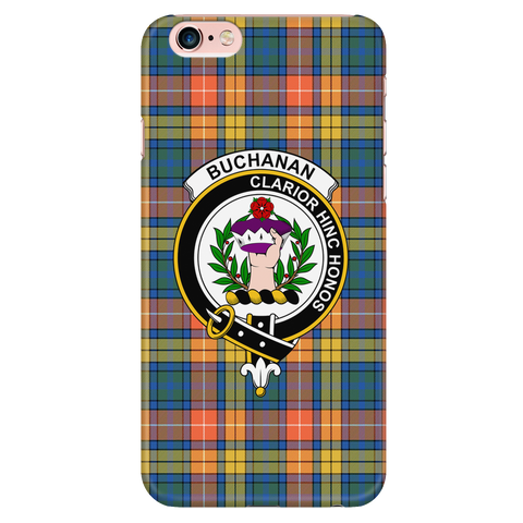 Image of Buchanan Ancient Scottish Clan Tartan Phone Case - shirtskishirt