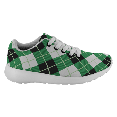 Image of ScottishShop Tartan Sneakers Argyle Diagonal Diamond Scotland Running Shoes - shirtskishirt