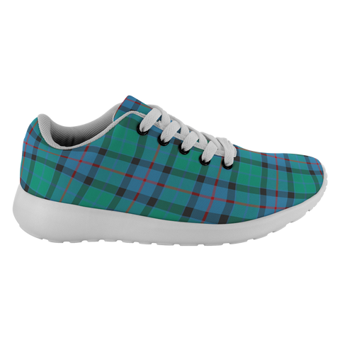 Image of ScottishShop Tartan Sneakers Flower Of Scotland Scotland Tartan Running Shoes - shirtskishirt