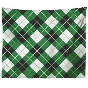 Wall Tapestry Argyle Diagonal Diamond Tartan Scottish - shirtskishirt