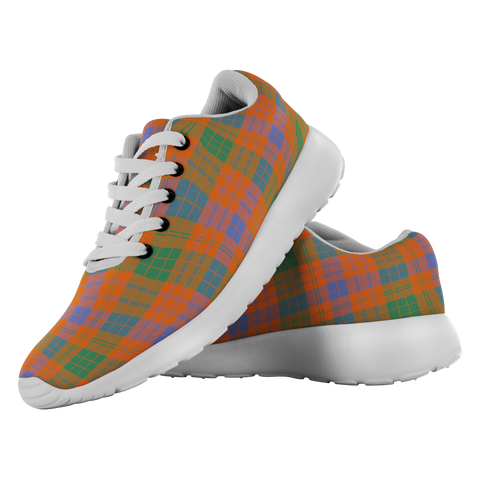 Image of Tartan Sneakers - Ross Ancient Scotland | Unisex Tartan Running Shoes | Sneakers Men & Women Tartan Shoes