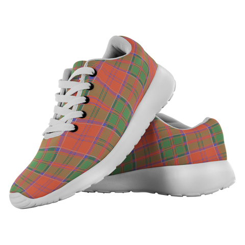 Image of Tartan Sneakers - Grant Ancient Scotland | Unisex Tartan Running Shoes | Sneakers Men & Women Tartan Shoes