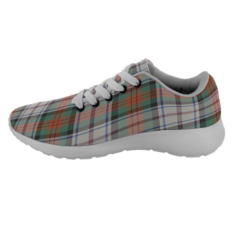 Image of Tartan Sneakers - MacDuff Dress Ancient Scotland | Unisex Tartan Running Shoes | Sneakers Men & Women Tartan Shoes