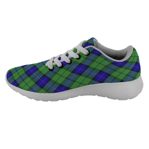 Image of ScottishShop Tartan Sneakers Armstrong Scotland Running Shoes - shirtskishirt