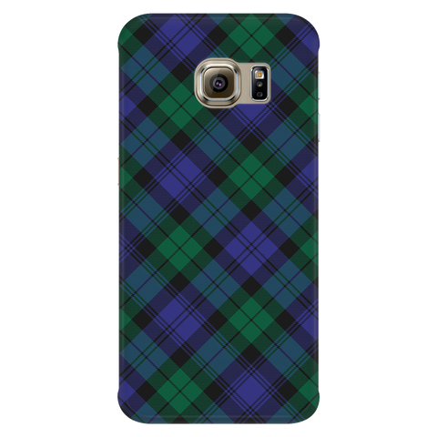 Image of Blackwatch Modern Christmas Scottish Plaid Tartan Phone Case - shirtskishirt