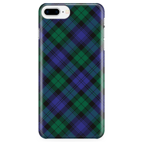 Image of Blackwatch Modern Christmas Scottish Plaid Tartan Phone Case - shirtskishirt