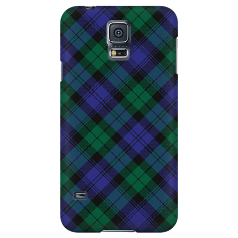 Image of Blackwatch Modern Christmas Scottish Plaid Tartan Phone Case - shirtskishirt