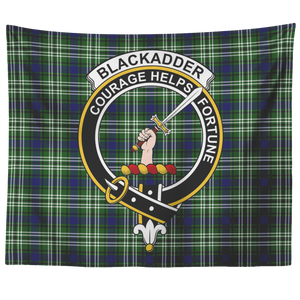 Wall Tapestry Blackadder Tartan Clan Badge Scottish - shirtskishirt