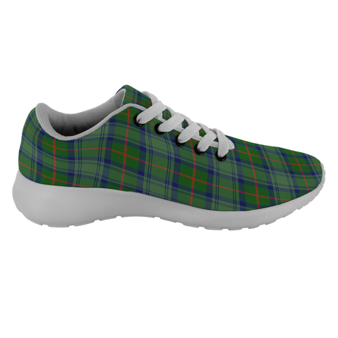 Image of ScottishShop Tartan Sneakers Cranston Modern Scotland Tartan Running Shoes - shirtskishirt