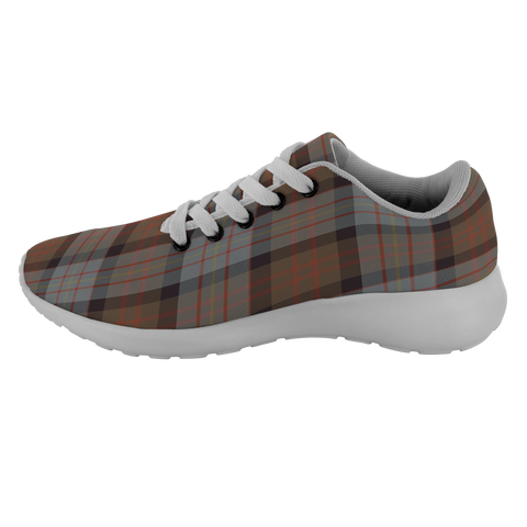 Image of ScottishShop Tartan Sneakers Cameron Of Erracht Weathered Scotland Running Shoes - shirtskishirt