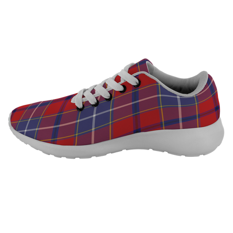 Image of Tartan Sneakers - Wishart Dress Scotland | Unisex Tartan Running Shoes | Sneakers Men & Women Tartan Shoes