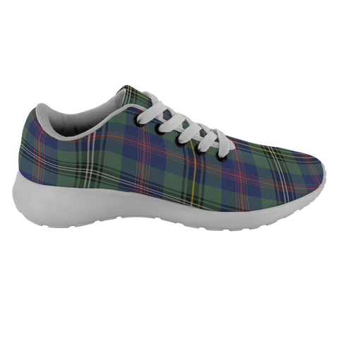 Image of Tartan Sneakers - Wood Scotland | Unisex Tartan Running Shoes | Sneakers Men & Women Tartan Shoes