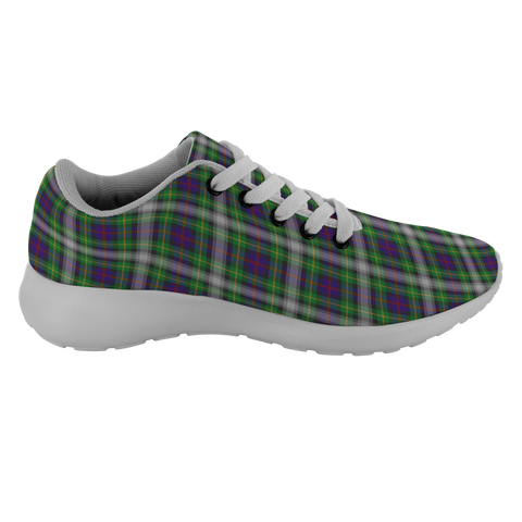 Image of ScottishShop Tartan Sneakers Farquharson Scotland Tartan Running Shoes - shirtskishirt