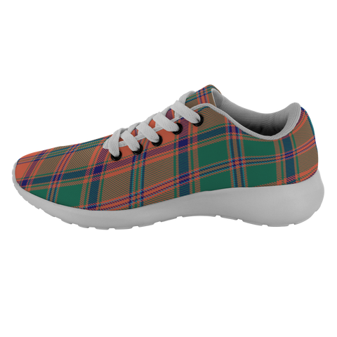 Image of Tartan Sneakers - Stewart Of Appin Ancient Scotland | Unisex Tartan Running Shoes | Sneakers Men & Women Tartan Shoes