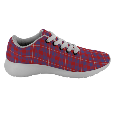 Image of Tartan Sneakers - Hamilton Scotland | Unisex Tartan Running Shoes | Sneakers Men & Women Tartan Shoes