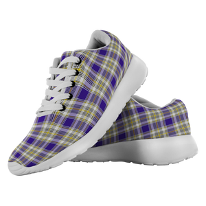 Tartan Sneakers - Livingstone Dress Scotland | Unisex Tartan Running Shoes | Sneakers Men & Women Tartan Shoes