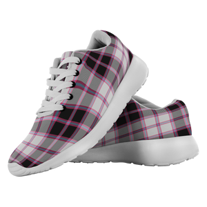 Tartan Sneakers - MacPherson Hunting Modern Scotland | Unisex Tartan Running Shoes | Sneakers Men & Women Tartan Shoes