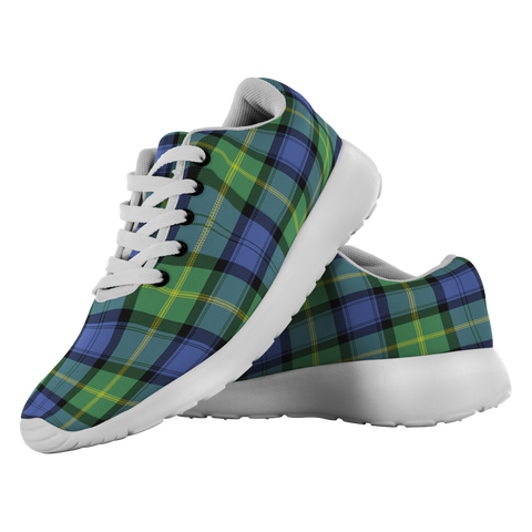 Image of Tartan Sneakers -  Gordon Old Ancient Scotland | Unisex Tartan Running Shoes | Sneakers Men & Women Tartan Shoes