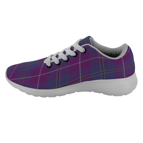 Image of Tartan Sneakers - Pride Of Glencoe Scotland | Unisex Tartan Running Shoes | Sneakers Men & Women Tartan Shoes