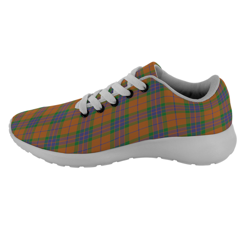 Image of Tartan Sneakers - Grant Of Edinchat Scotland | Unisex Tartan Running Shoes - Sneakers Men & Women Tartan Shoes