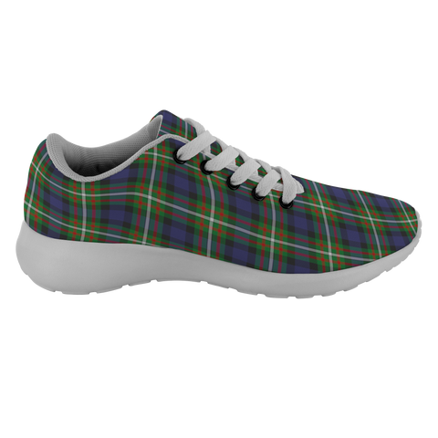 Image of ScottishShop Tartan Sneakers Ferguson Scotland Tartan Running Shoes - shirtskishirt