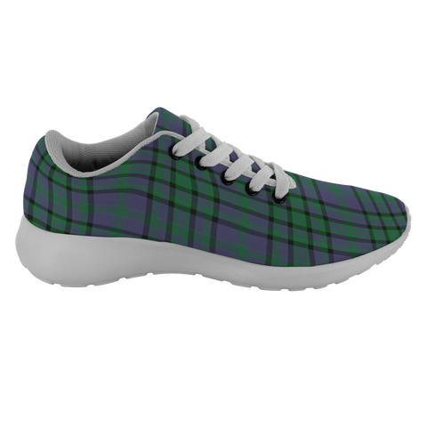 Image of Tartan Sneakers - Matheson Green Scotland | Unisex Tartan Running Shoes | Sneakers Men & Women Tartan Shoes